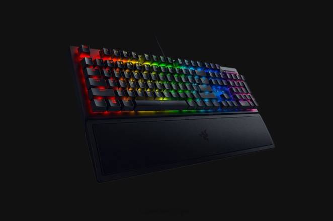 Razer clavier noir blackwidow v3 - interrupteur jaune - nous F8BX61