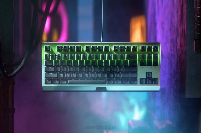 Razer clavier noir blackwidow v3 tenkeyless - interrupteur jaune - nous F8BX62