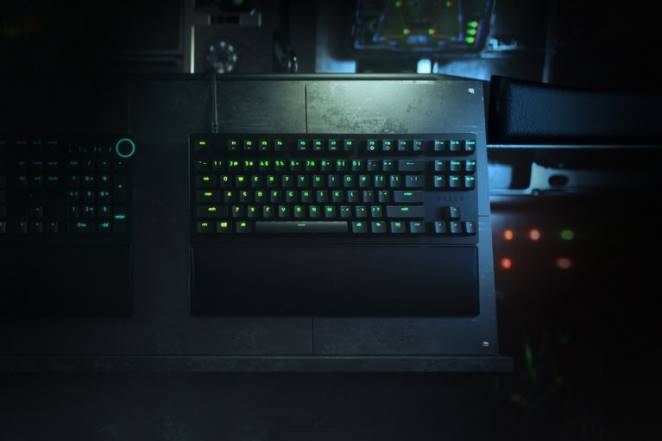 Razer clavier noir huntsman v2 tenkeyless - commutateur optique clicky - nous F8BX71