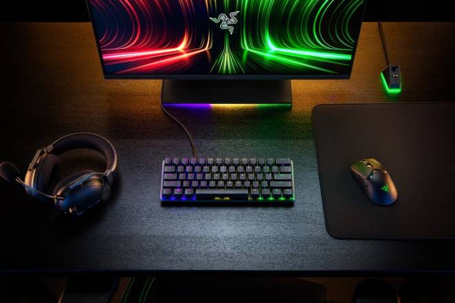 Razer clavier une couleur Huntsman mini analogique - nous F8BX73