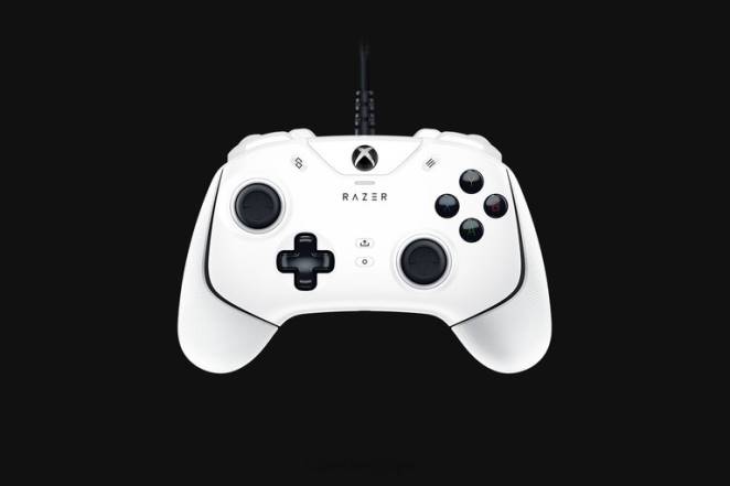 Razer console blanc carcajou v2 F8BX163