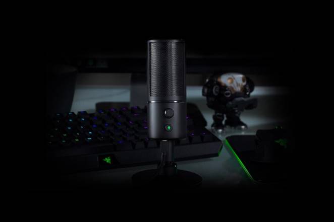 Razer création de contenu noir seiren F8BX112