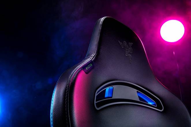 Razer chaise de jeu noir enki F8BX132