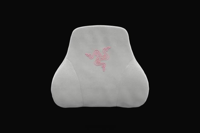 Razer chaise de jeu quartz coussin de tête F8BX143