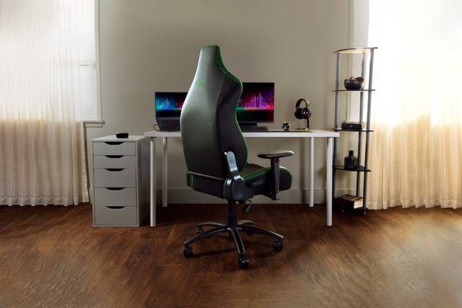 Razer chaise de jeu une couleur iskur F8BX139